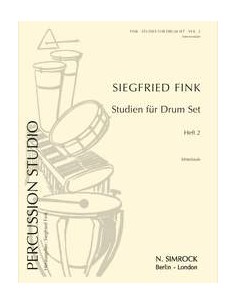 FINK S.-Studies for Drumset Vol.2: Medium Studies for Drums