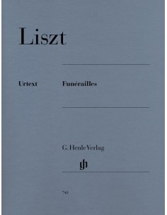 LISZT F.-Funerals for Piano (Urtext)