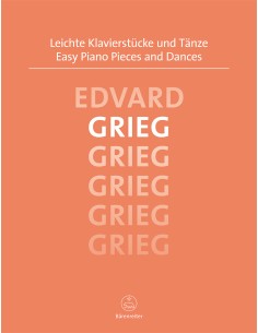 GRIEG E.-Pezzi facili per pianoforte (Toppel)