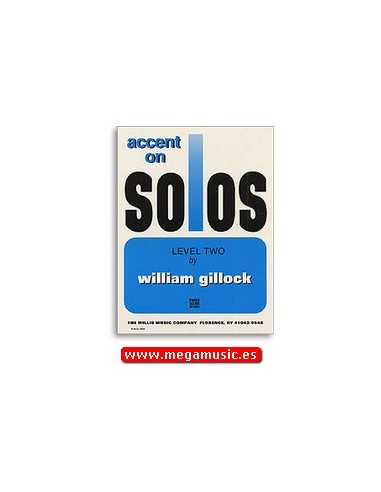 GILLOCK W.-Accent Solos 2º per pianoforte