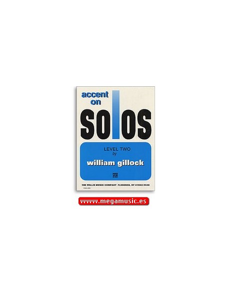 GILLOCK W.-Accent Solos 2º per pianoforte