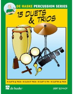 BOMHOF G.-Duetti e Trii (15) per percussioni