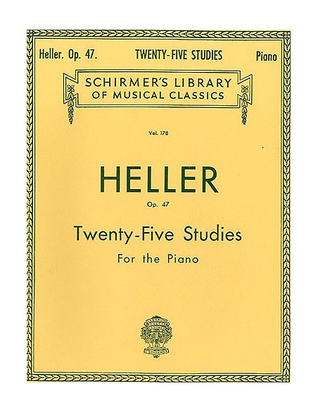 HELLER S.-Studi ritmici Op.47 per pianoforte (*)