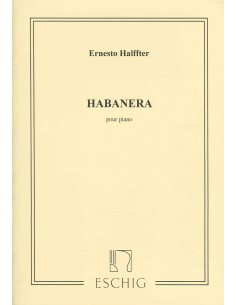 HALFFTER E.-Habanera para Piano