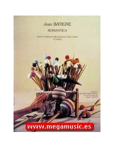 BATIGNE J.-Romantic for Percussion Group (Score)
