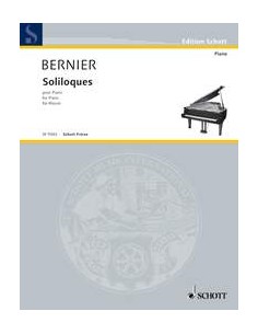 BERNIER R.-Soliloques pour piano