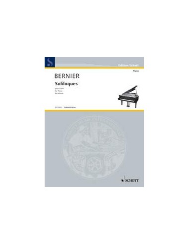 BERNIER R.-Soliloques pour piano