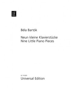BARTOK B.-Piccoli pezzi (9) per pianoforte (P.Bartok)