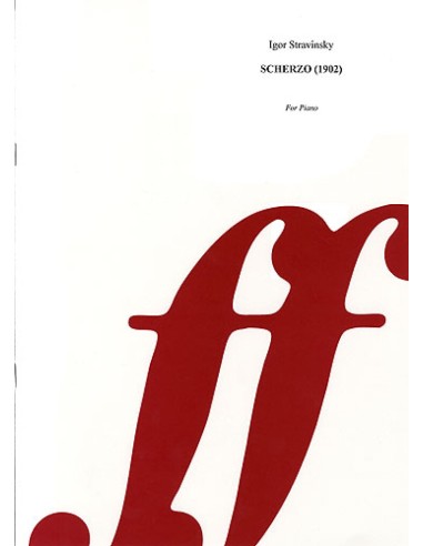 STRAVINSKY I.-Scherzo pour piano