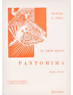 FALLA M.-Pantomima de "El Amor Brujo" para Piano