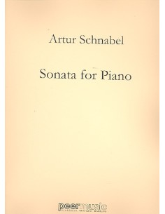 SCHNABEL A.-Sonata per pianoforte