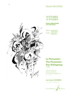 SAUVAGE D.-Studies (12) for Vibraphone