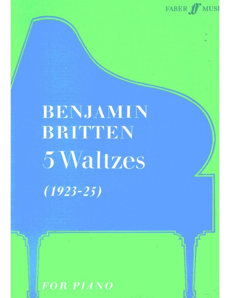 BRITTEN B.-Valzer (5) per pianoforte
