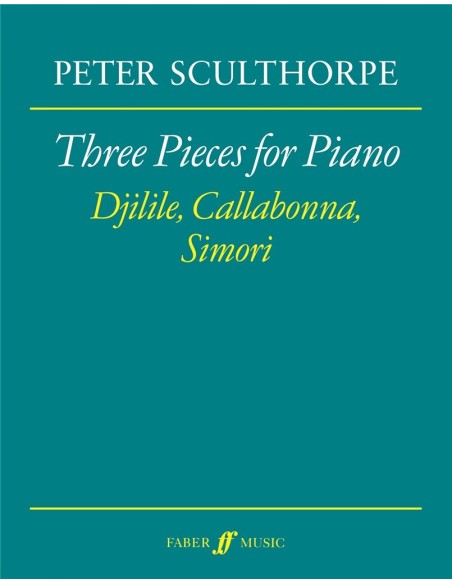 SCULTHORPE P.-Pezzi (3) per Pianoforte