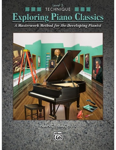 ALFRED-Exploring Piano Classics Technic Livello 5 per Pianoforte