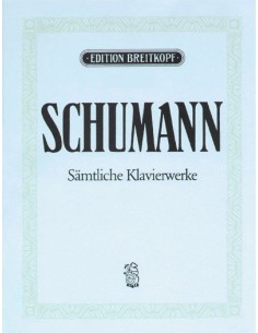 SCHUMANN R. - Opere complete 4°: Op.20 a 23, 26, 28 e 32 per pianoforte (C. Schumann & Kempff)