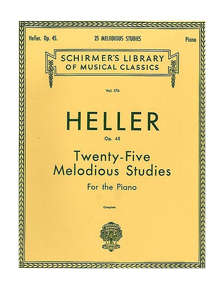 HELLER S.-Studi melodici Op.45 per pianoforte