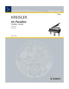 KREISLER F.-Im Paradies para Piano (Krakauer)
