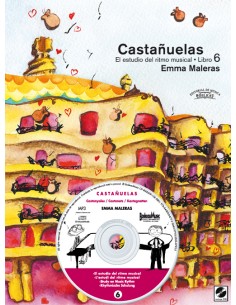 MALERAS E.-Kastagnetten Buch 6: Das Studium des musikalischen Rhythmus (inkl. CD)