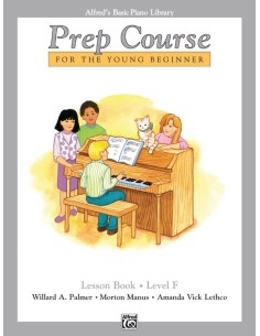ALFRED-Basic Piano Prep Course : Livre de leçons F pour piano (Palmer/Manus/Lethco)