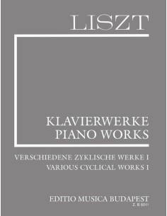 LISZT F.-Zyklen diverser Werke 1. für Klavier (Sulyok/Mezo)