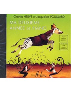 HERVE & POUILLARD-My Second Year (Method) for Piano (CD Only)