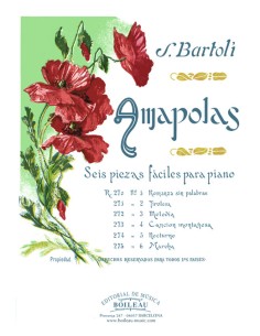 BARTOLI S.-Amapolas (Col.Completa) para Piano