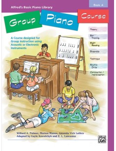 ALFRED-Corso di Pianoforte di Gruppo Base Libro 4 per Pianoforte (Palmer/Manus/Lethco)