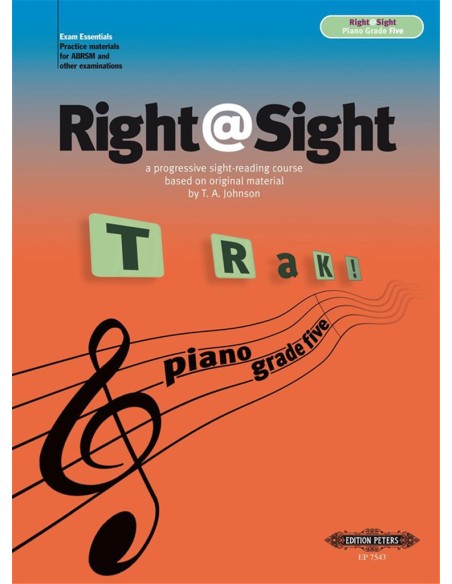 JOHNSON T.A.-Right & Sight Grade 5 (Method) für Klavier (C. Evans)