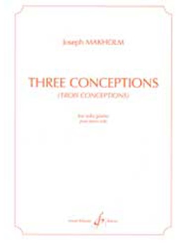 MAKHOLM J.-Three Conceptions for Piano