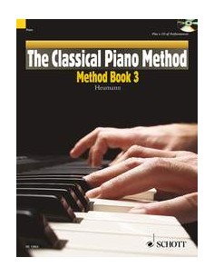 HEUMANN H.G.-Classical Piano Method: Method Book 3 (Inc.CD) para Piano