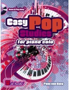 VAN GORP F.-Easy Pop Studies for Piano (Inc.CD)