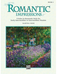 WED M.-Impressioni romantiche Libro 1 per pianoforte