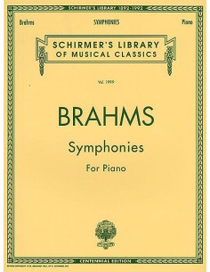 BRAHMS J.-Sinfonie arrangiate per pianoforte