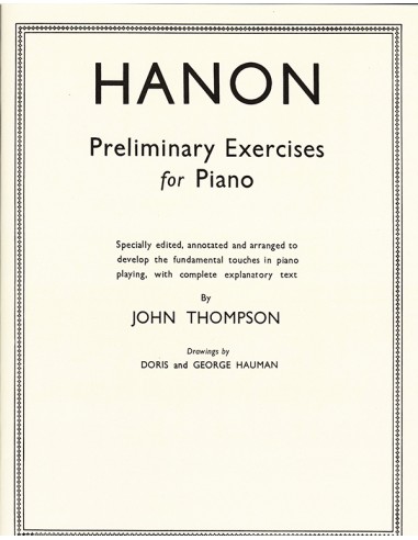 THOMPSON J.-Hanon Vorstudien für Klavier