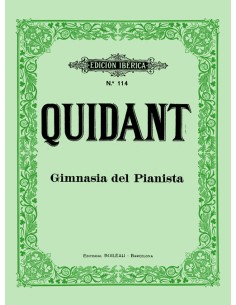 QUIDANT A.-Ginnastica per pianoforte (iberico)