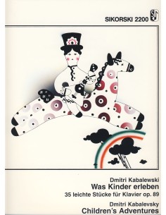 KABALEVSKY D.-Avventure dei bambini Op.89 (35 pezzi molto facili) per pianoforte