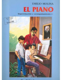 ENCLAVE-Improvisation and Accompaniment 3rd (Elementary Level) for Piano (Molina)