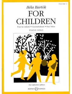 BARTOK B.-Per bambini Vol.1 per pianoforte (Urtext)