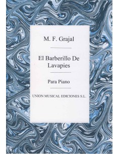 GRAJAL M.F.-Fantasia di "El barberillo de Lavapies" per pianoforte