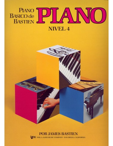 BASTIEN J.-Level 4. Methode für Klavier (WP204E)