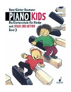 HEUMANN H.G.-Piano Kids 3rd (Méthode) pour piano