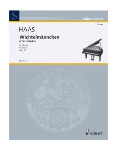 HAAS J.-Wichtelmannchen Op.27 for Piano