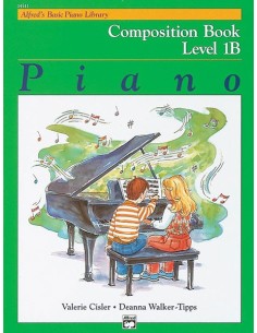 ALFRED-Basic Piano Course: Composition Book 1 B para Piano (Cisler/Tipps)