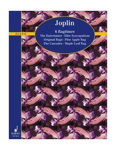 JOPLIN S.-Ragtimes (6) per pianoforte