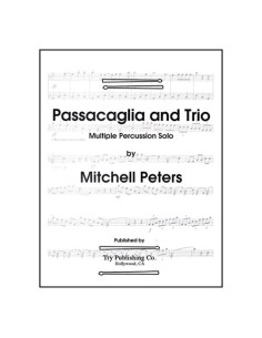 PETERS M.-Passacaglia e Trio per Percussioni Multiple