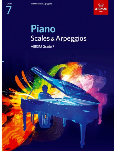 ABRSM-Scale e Arpeggi Grado 7 per Pianoforte
