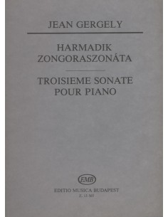 GERGELY J.-Sonate Nr. 3 für Klavier
