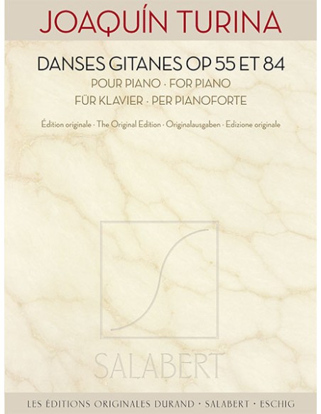 TURINA J.-Danzas Gitanas Op.55 e 84 per pianoforte