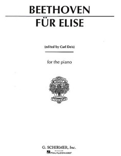 BEETHOVEN L.V.-Per Elisa per Pianoforte (Deis)